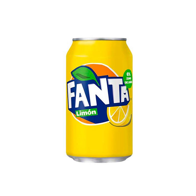 Fanta limón lata 330 ml