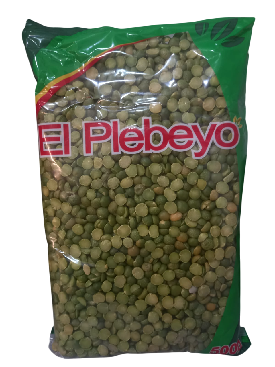 Arveja verde partida El Plebeyo 500g