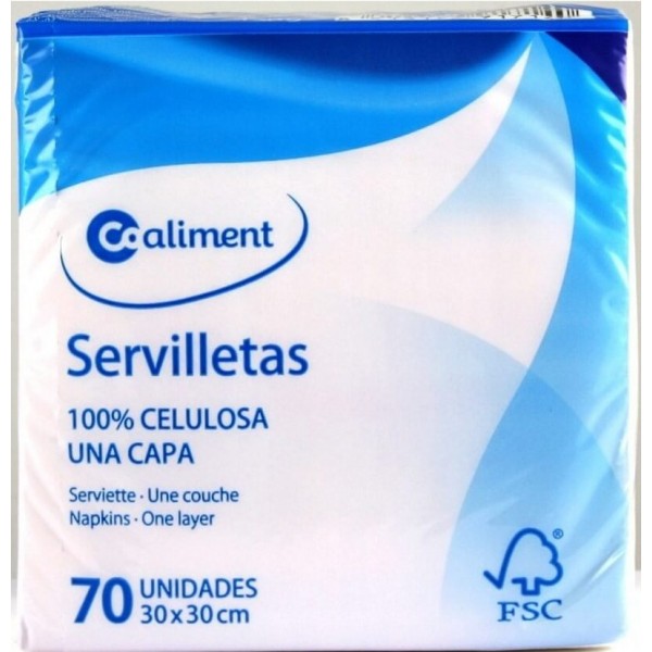 Servilletas Coaliment 70 unidades