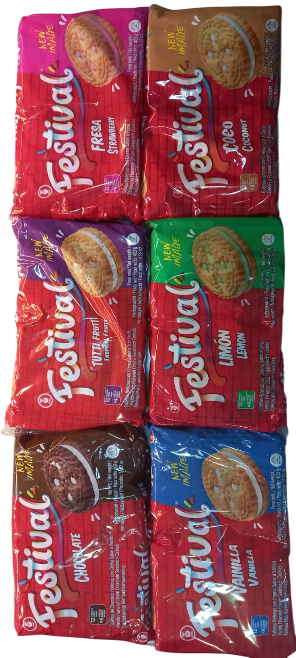  Galletas Festival pack x12 403g