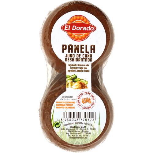 Panela fraccionada El Dorado 454g