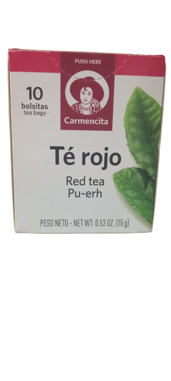 Té rojo 10 bolsitas