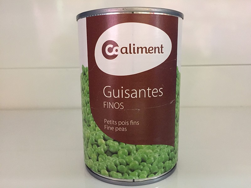 Guisantes finos 400g