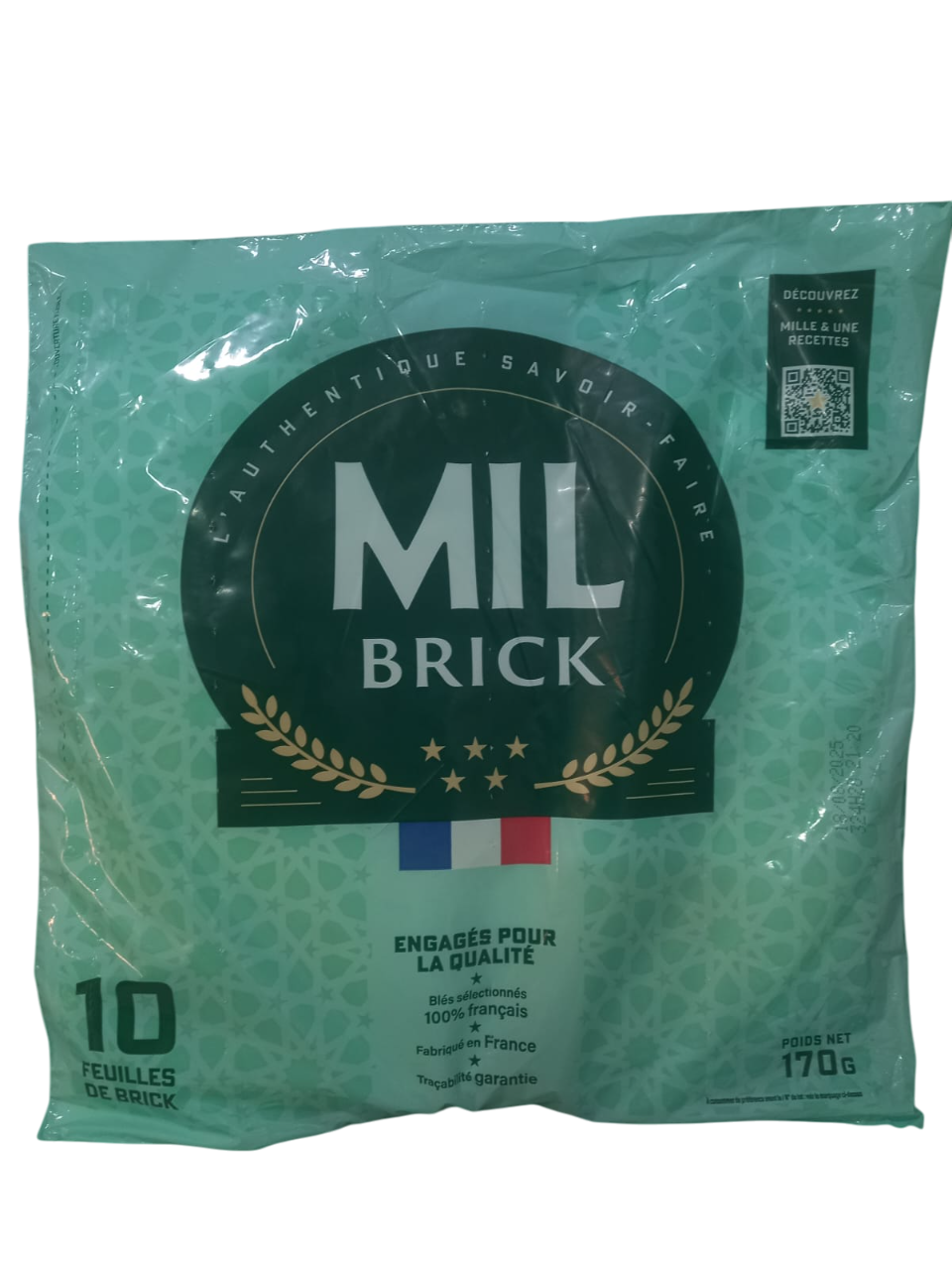 Pasta de rollo de primavera 170g