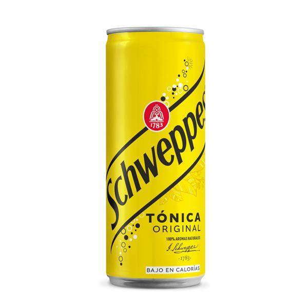 Schweppes tónica lata 330ml