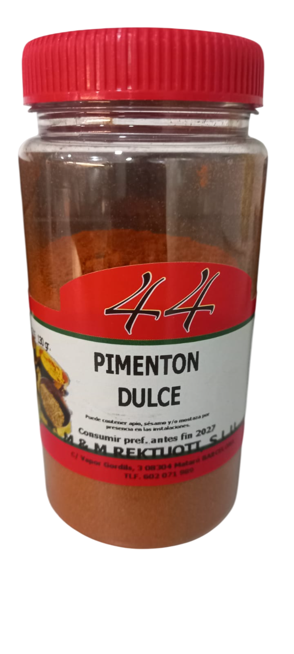 Bote de pimentón dulce 130g