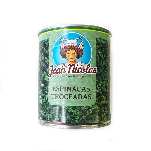 Espinacas troceadas 795g