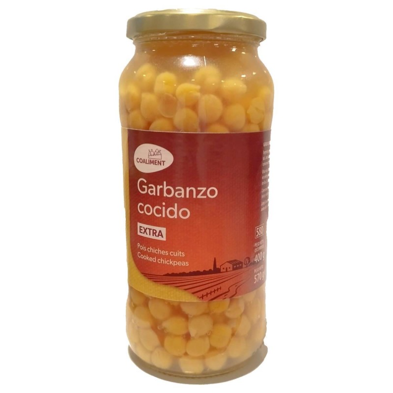 Garbanzo cocido 570g