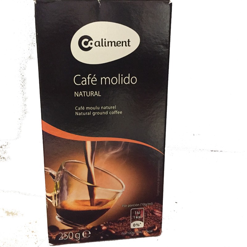Café molido natural 250g