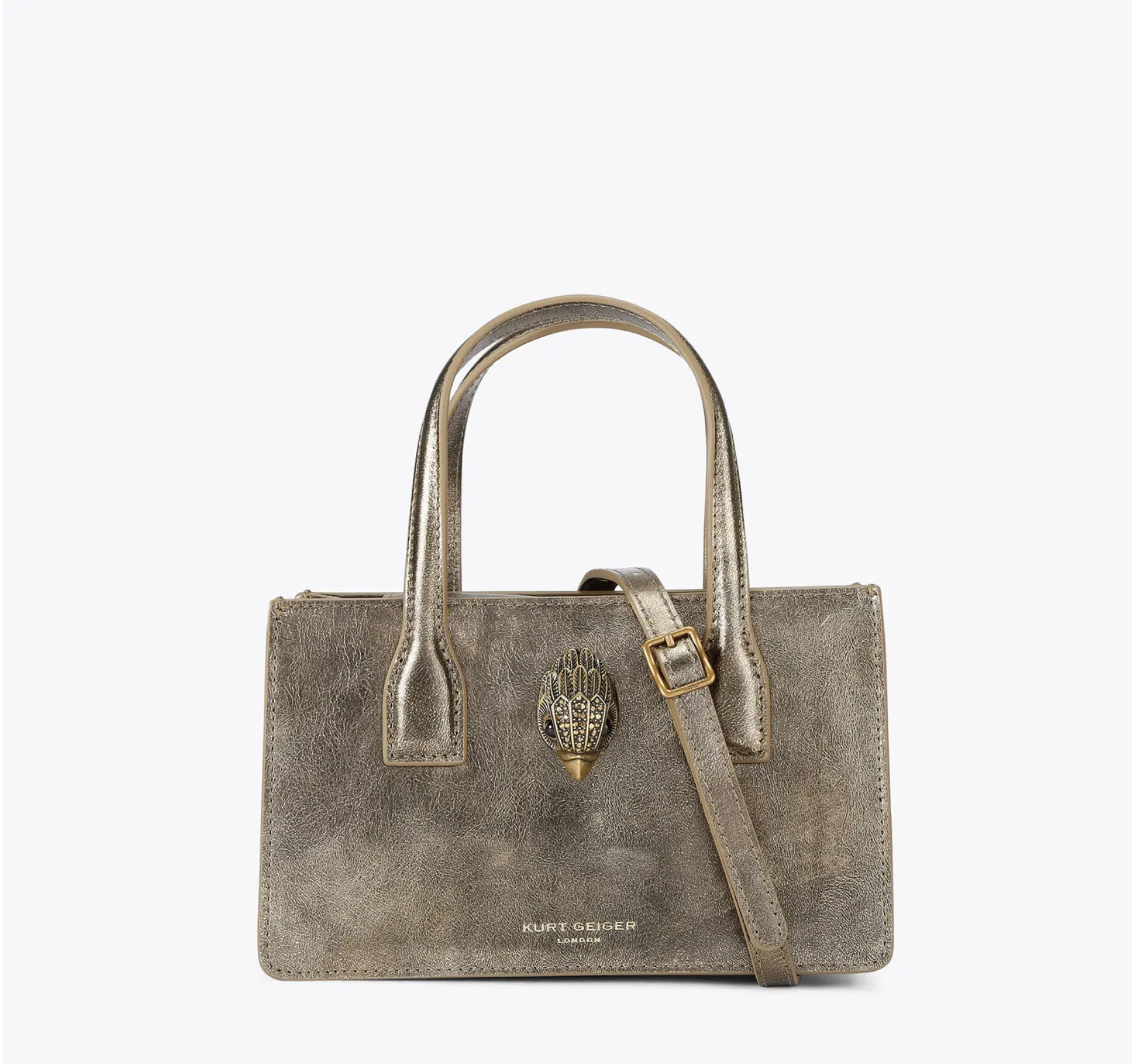 KURT GEIGER LONDON. Mini bond tote bag. 