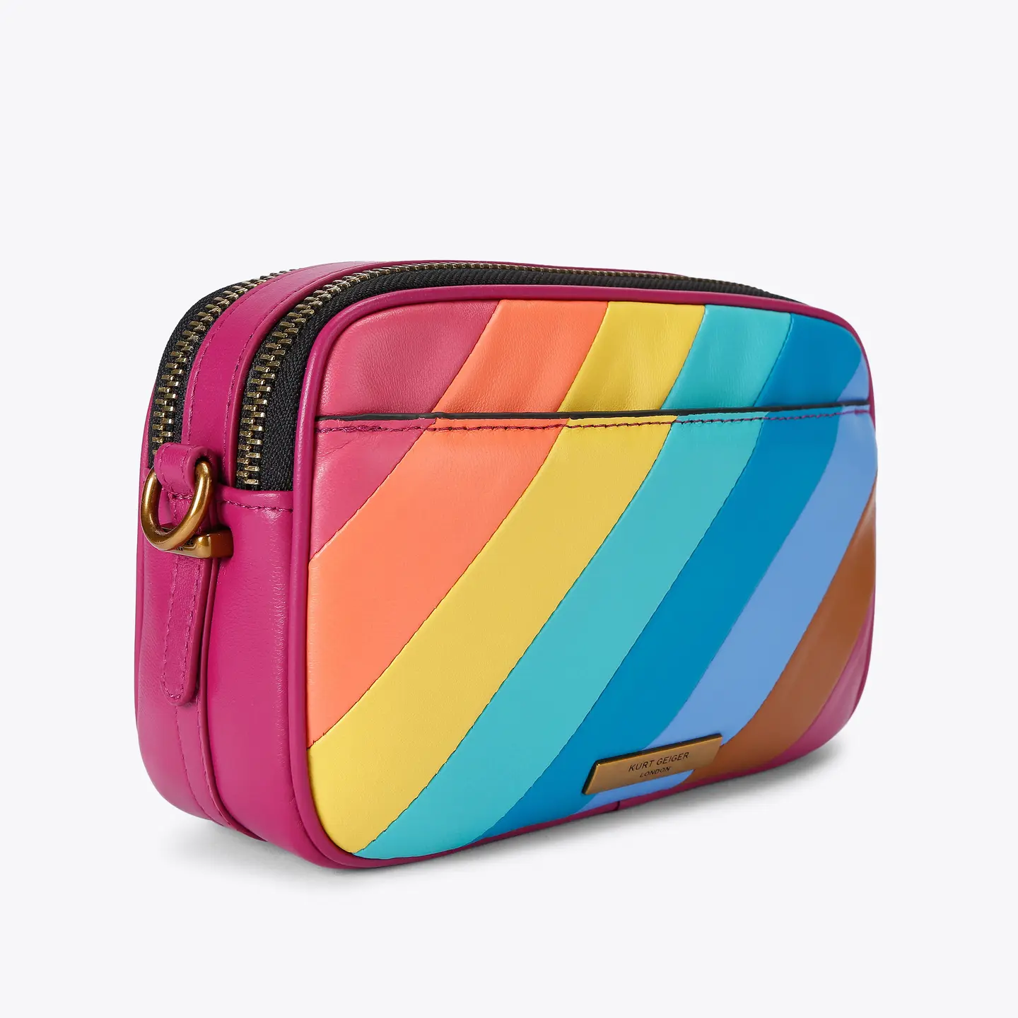 KURT GEIGER LONDON. Bolso arcoíris.
