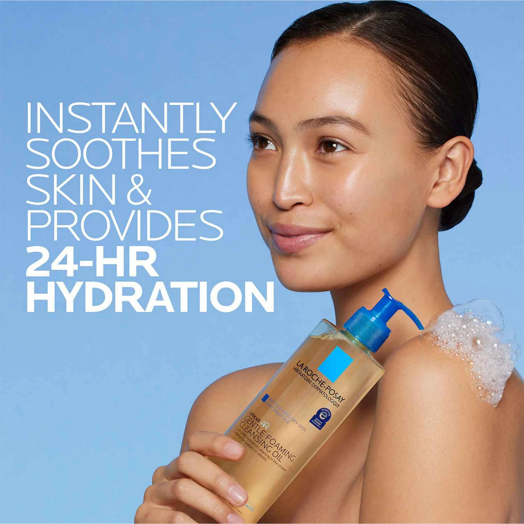  La Roche-Posay. Aceite limpiador espumoso suave