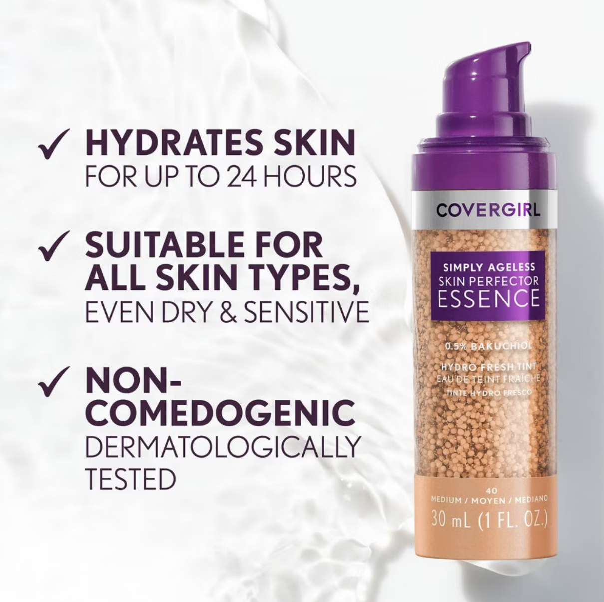 Covergirl. Simply Ageless Skin Perfector Essence