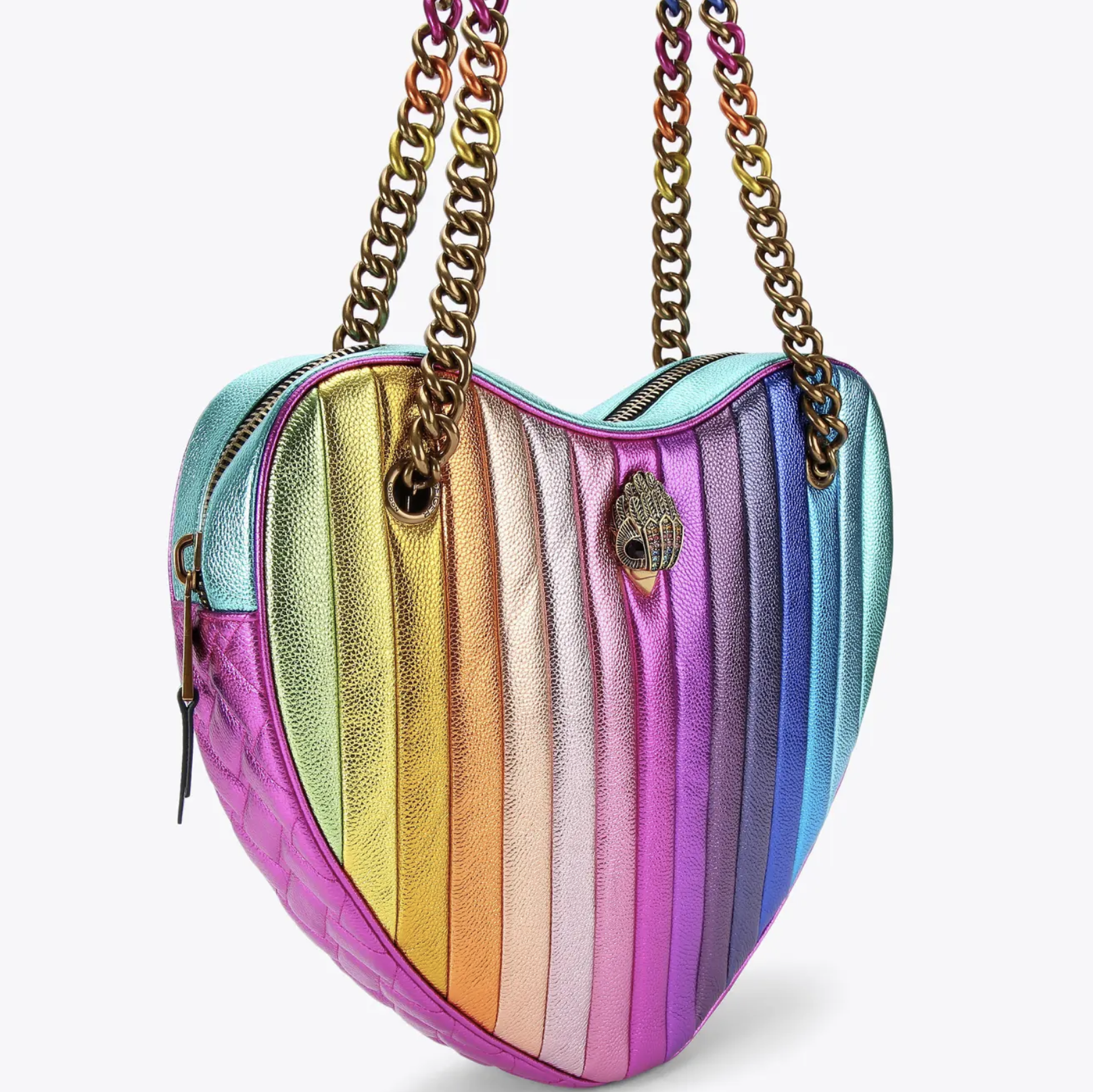 Kurt Geiger London. Large Kensington Heart Bag 