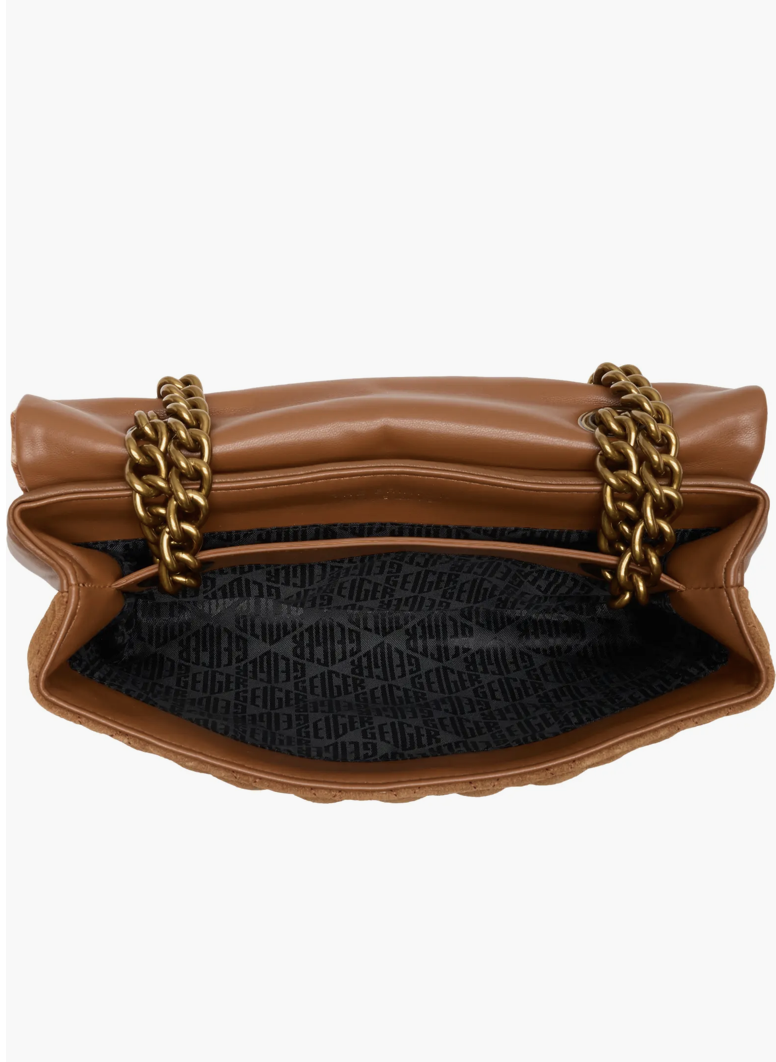 KURT GEIGER LONDON. Mini Brixton Genuine Calf Hair Crossbody Bag