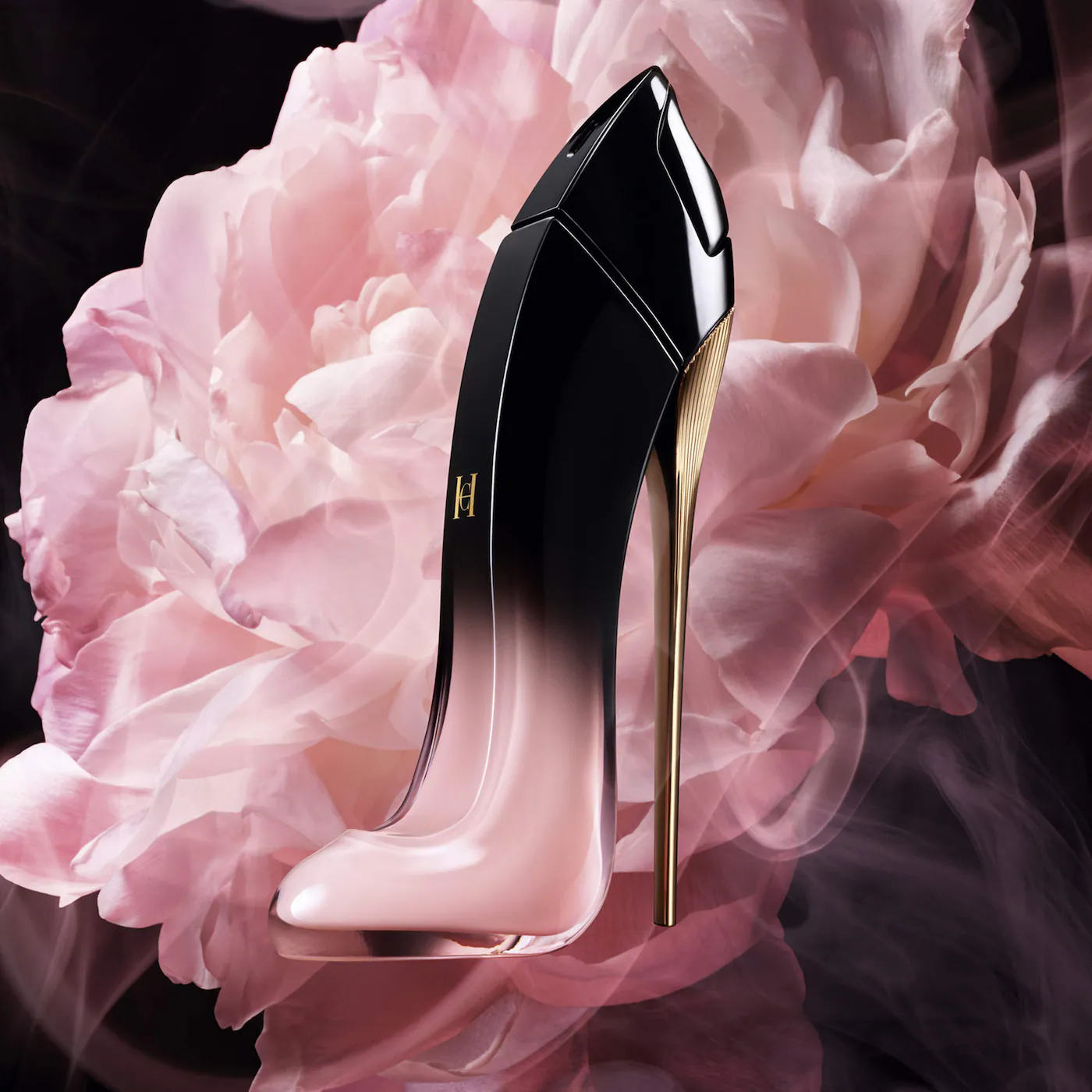 Carolina Herrera, Good Girl Elixir con vainilla y pachulí. Perfume tamaño mini.