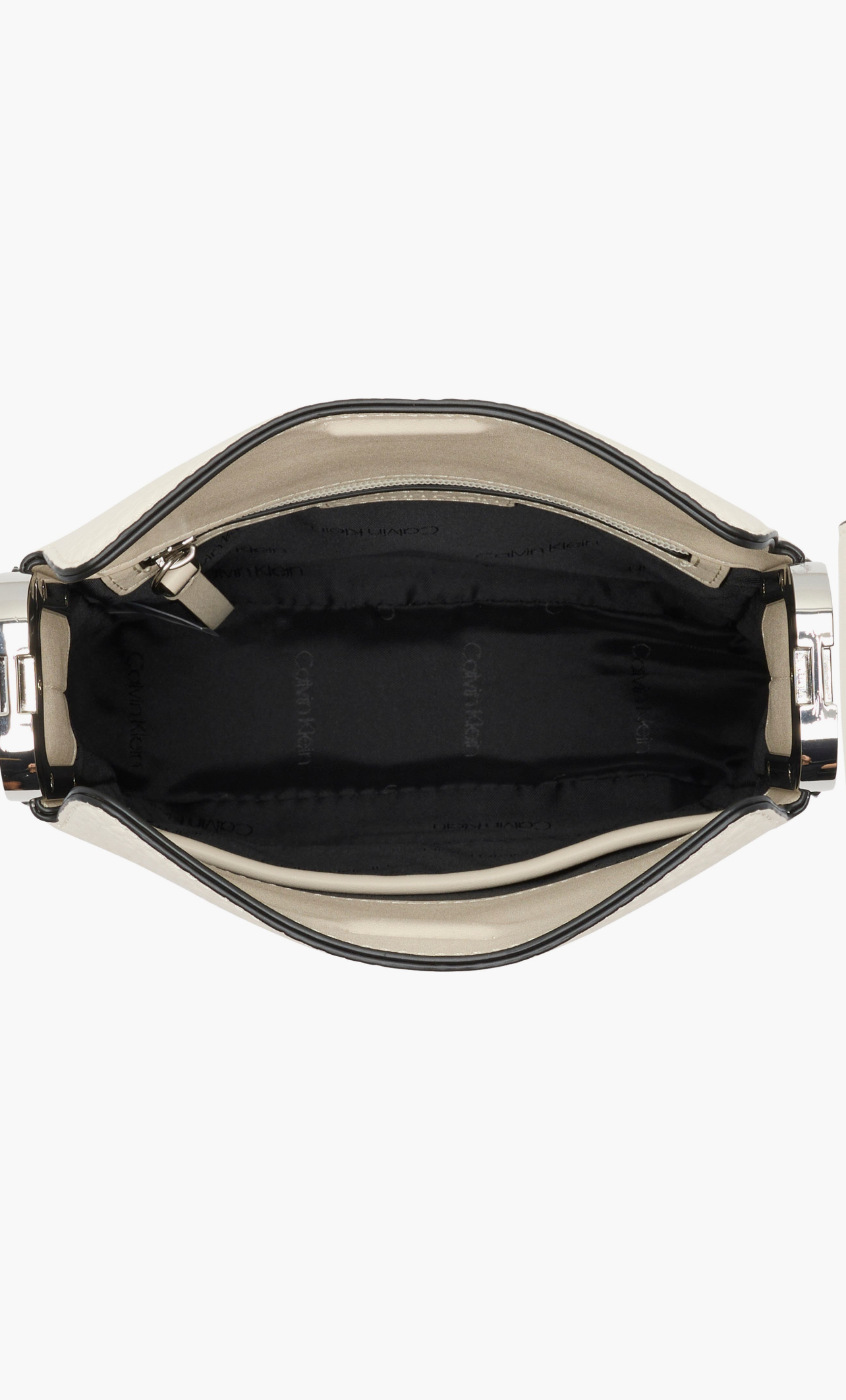 Calvin Klein. Bolso blanco