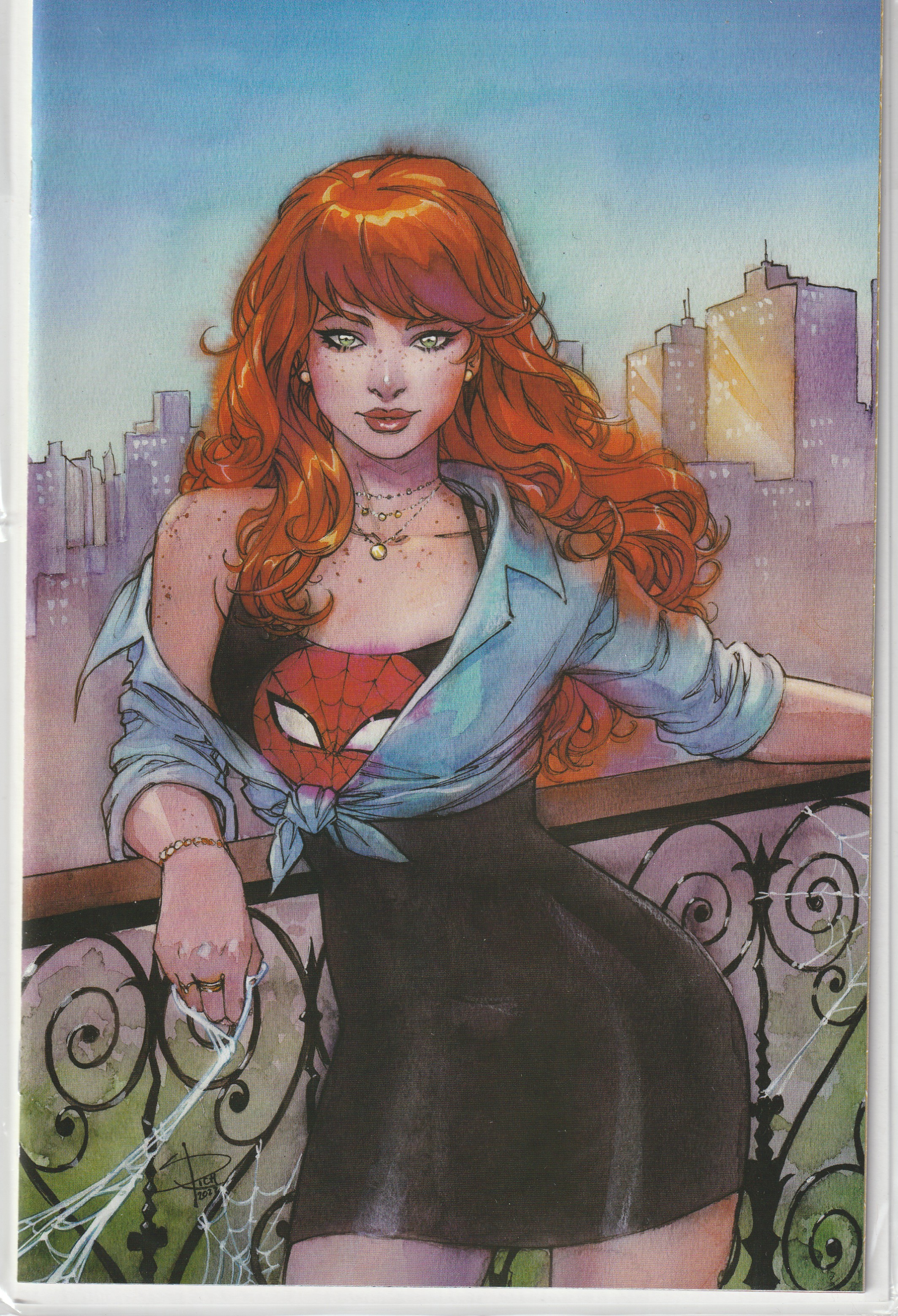 Mary Jane Watson Spider-Man Variant Comic Cover