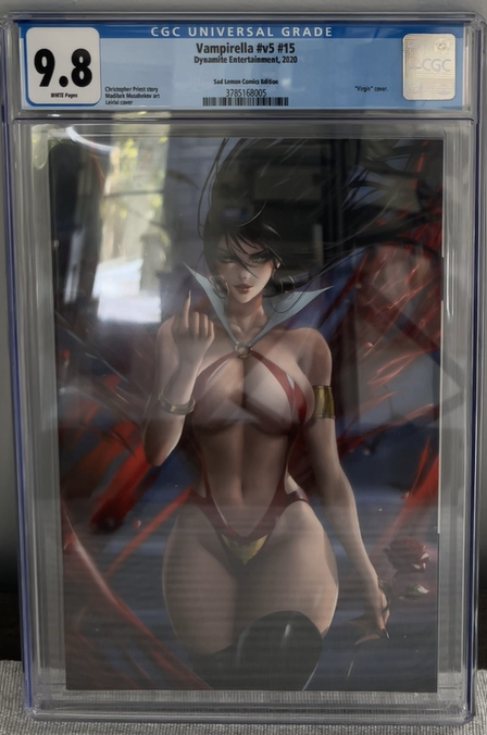 Vampirella #15 CGC 9.8 Graded Comic