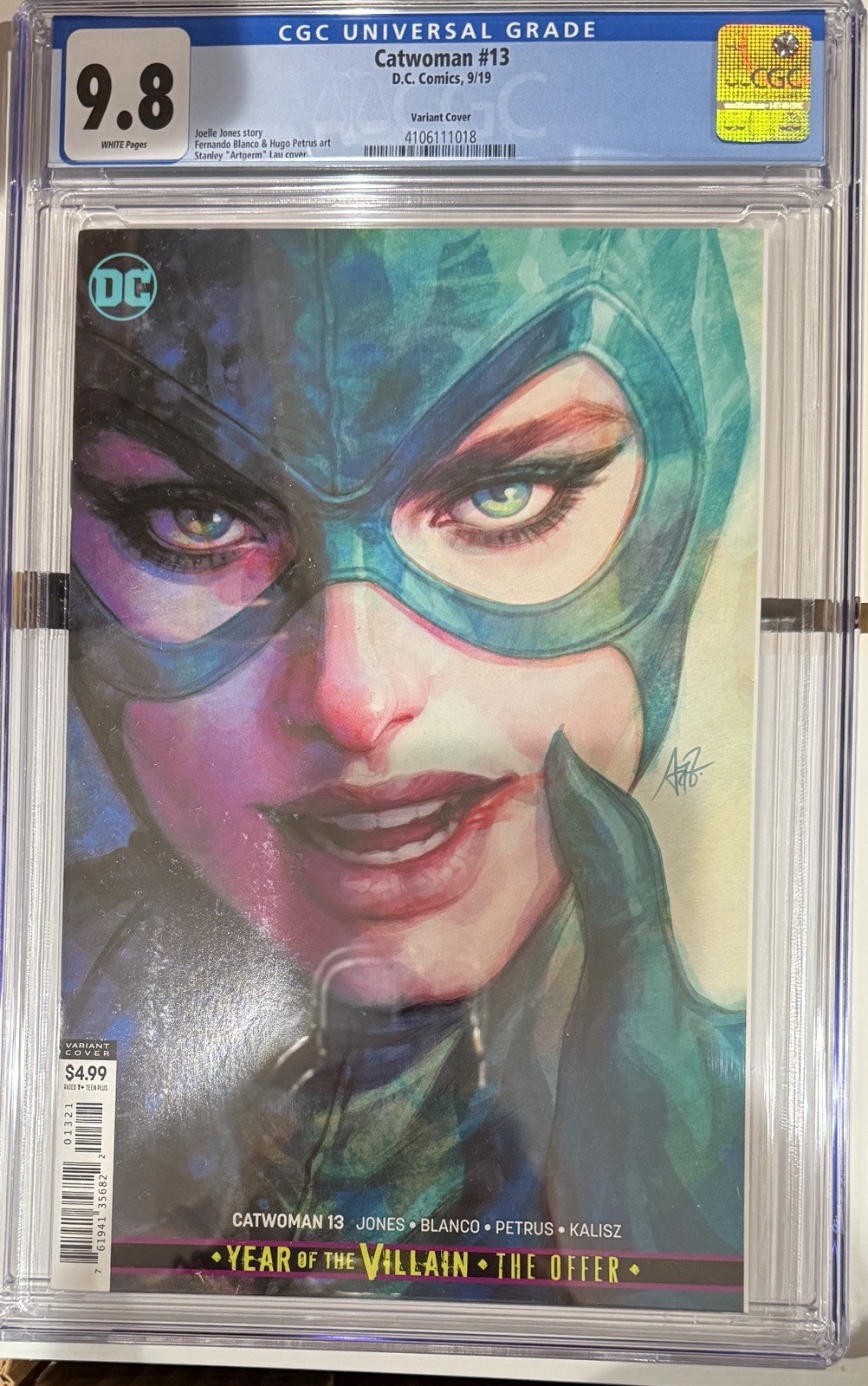 Catwoman #13 CGC 9.8