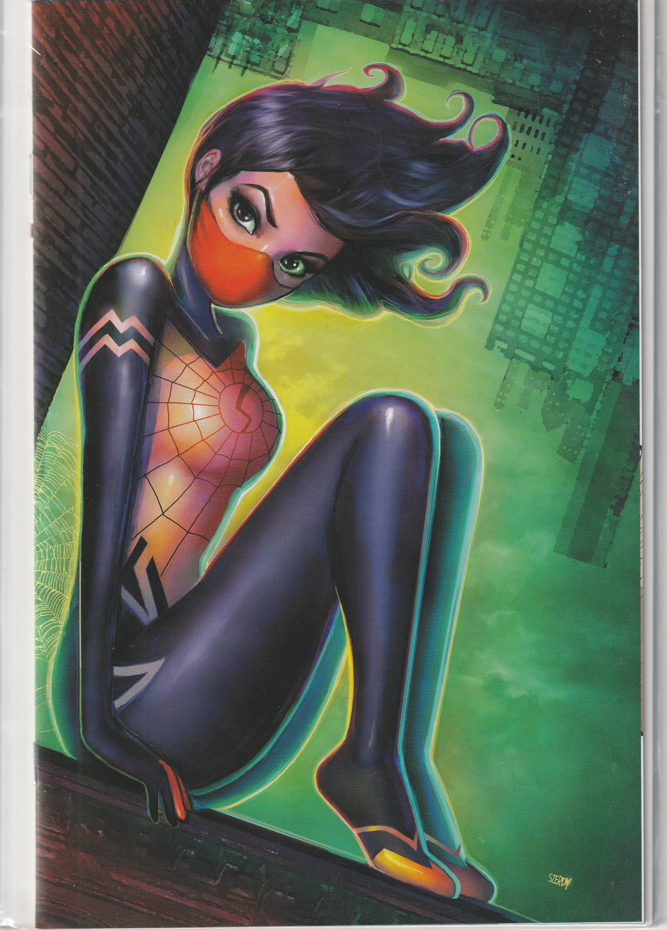 Spider-Woman Comic Book Variant Cover