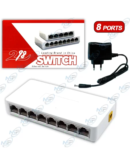 Switch Ethernet 8 ports