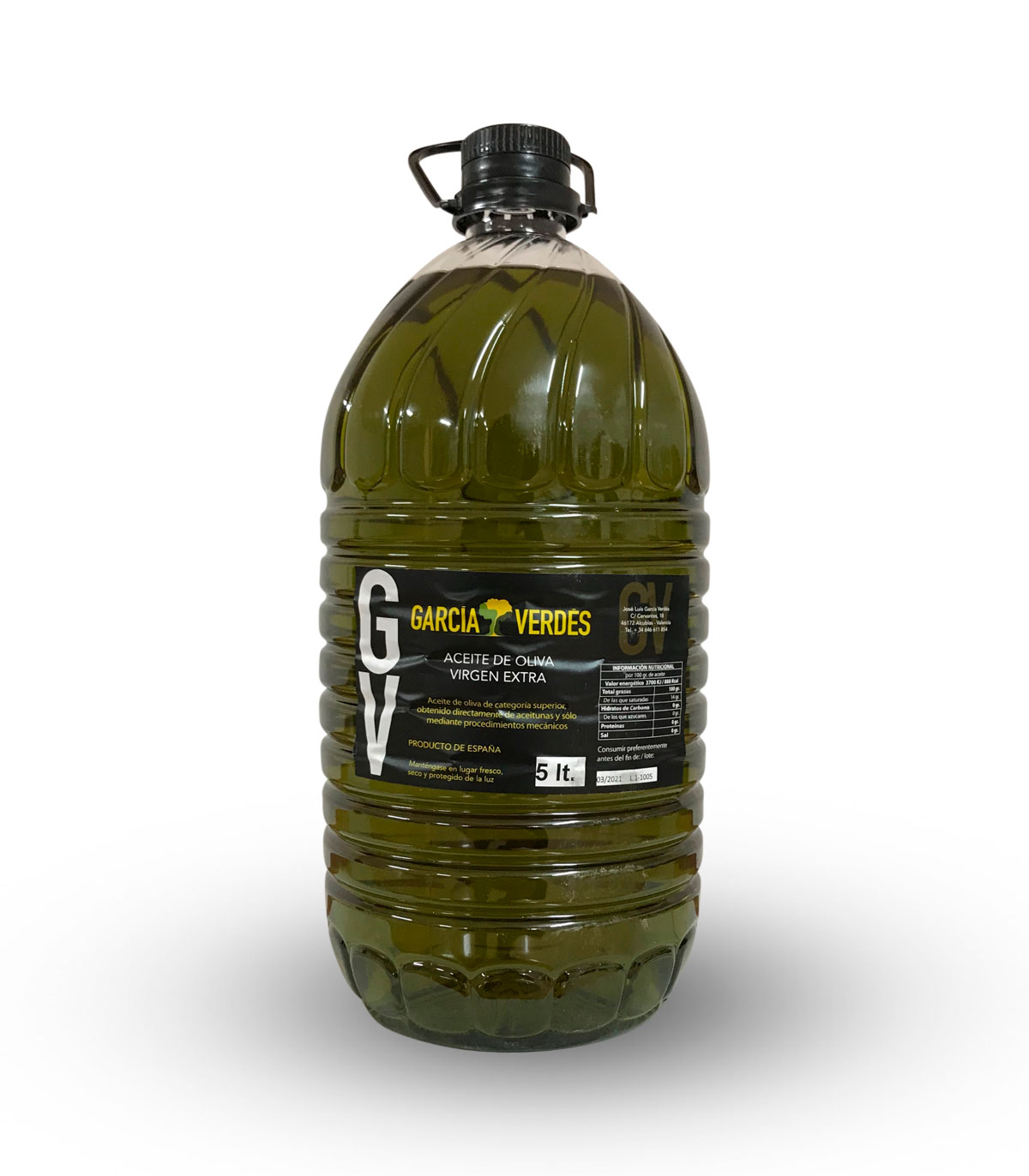 Aceite de Oliva Virgen Extra 5 LITROS