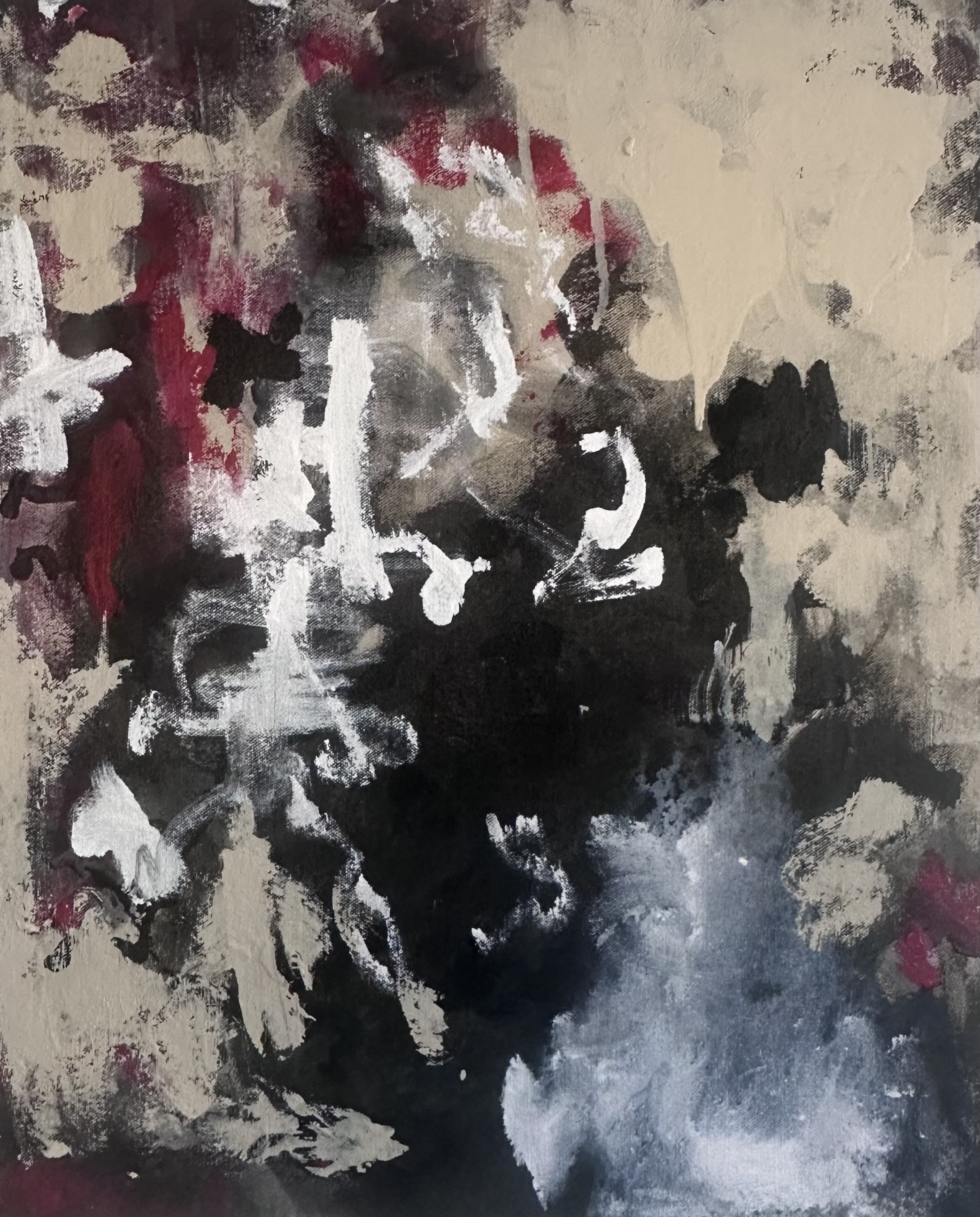 SKULL ART 24X 20 INCHES