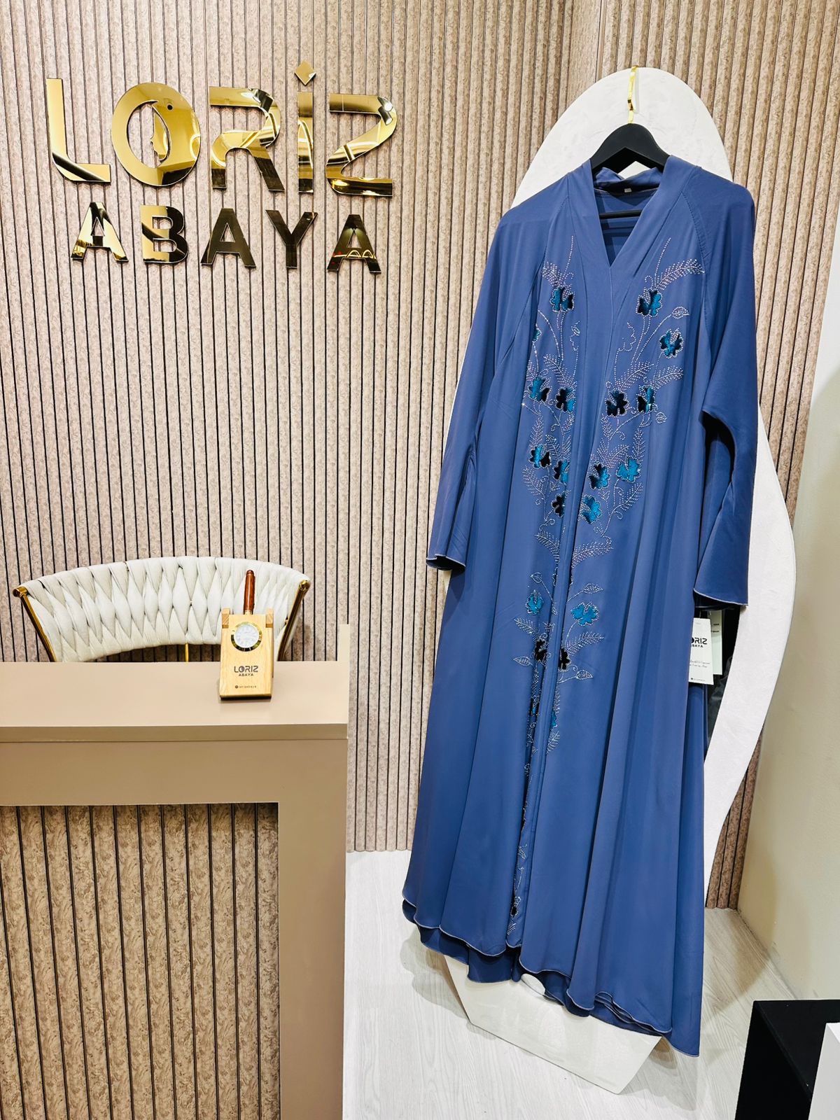 Abaya bleue LORIZ