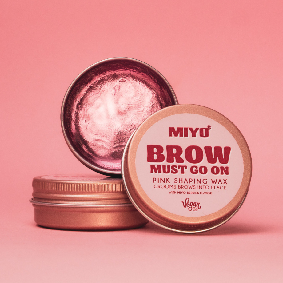 MIYO BROW WAX Brow Must Go On