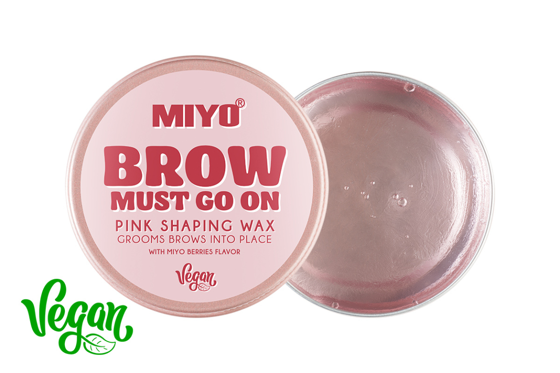 MIYO BROW WAX Brow Must Go On