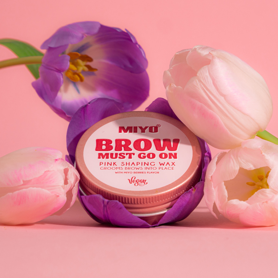 MIYO BROW WAX Brow Must Go On