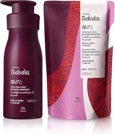 Natura Todo dia Creme para o Corpo Cereja Negra e Praliné