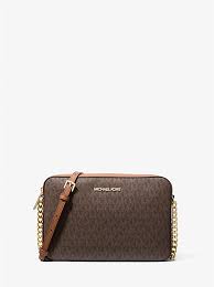 Michael Kors - Jet Set Large Logo Printed Crossbody Bag