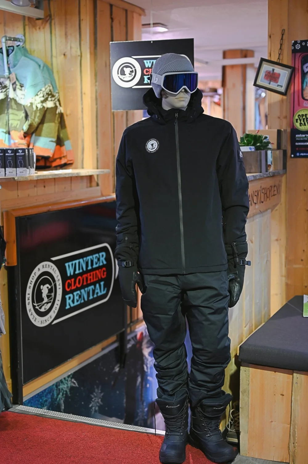Set of Winter Clothes