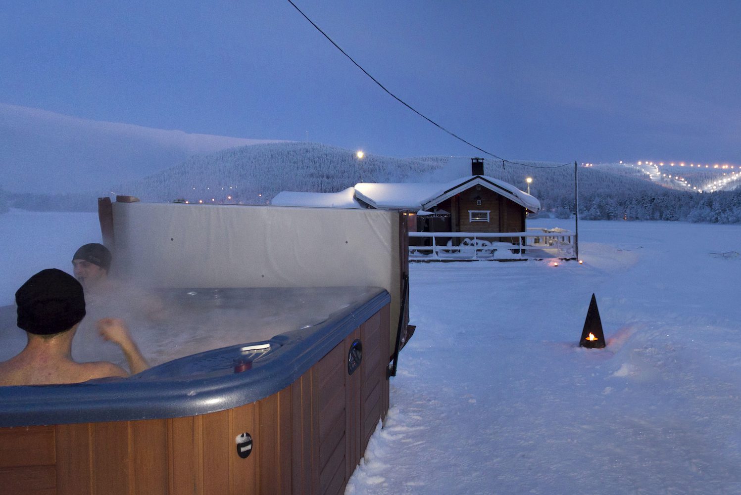 Ice Swimming, Arctic Sauna, and Outdoor Hot Bath - Trip 1