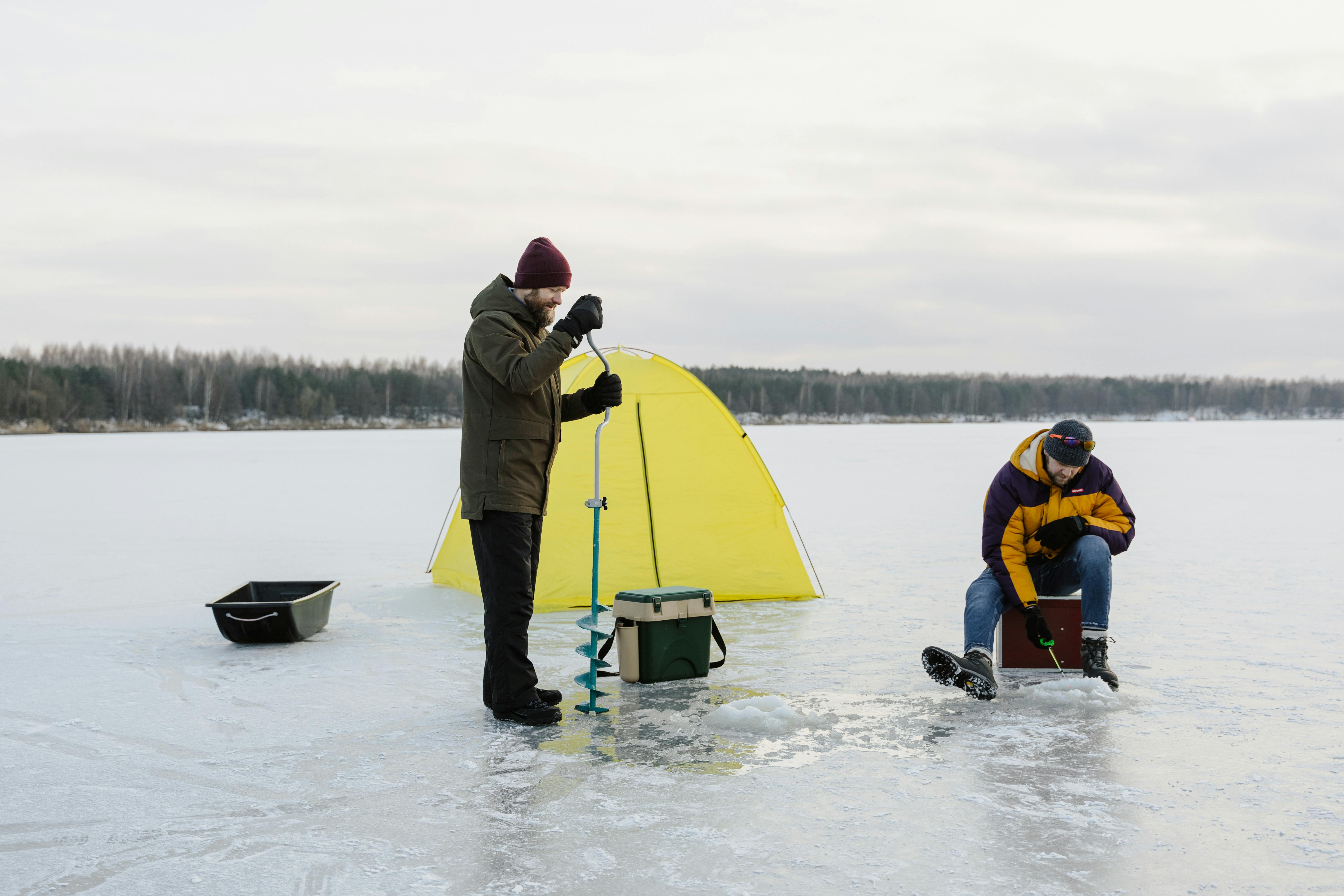 FREE - Ice Fishing and Fire Making