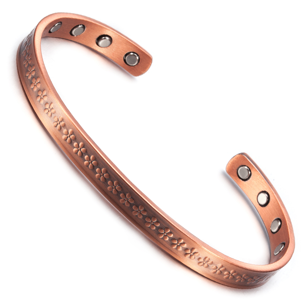 Pure Copper Magnetic Bracelet – Pain Relief, Arthritis Support & Elegant Wellness Jewelry