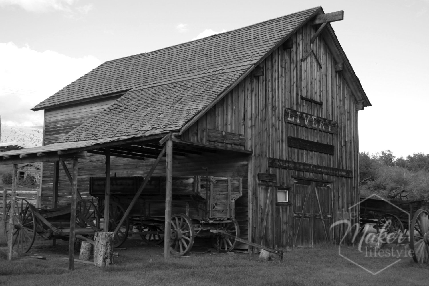 Old Livery Barn Photograph