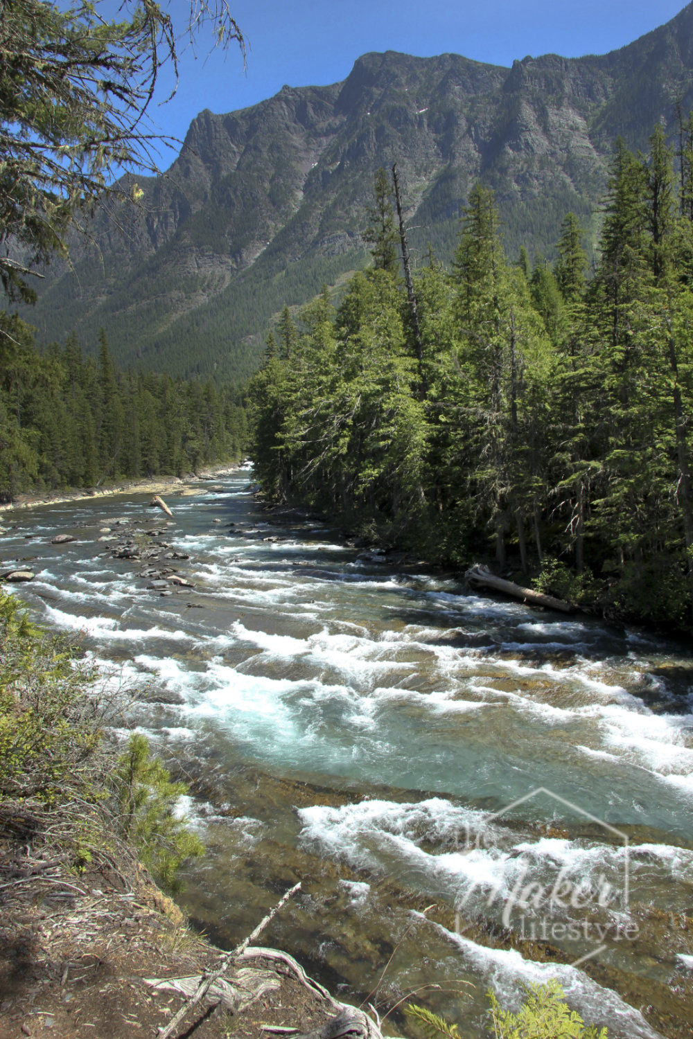 Glacier River Photograph