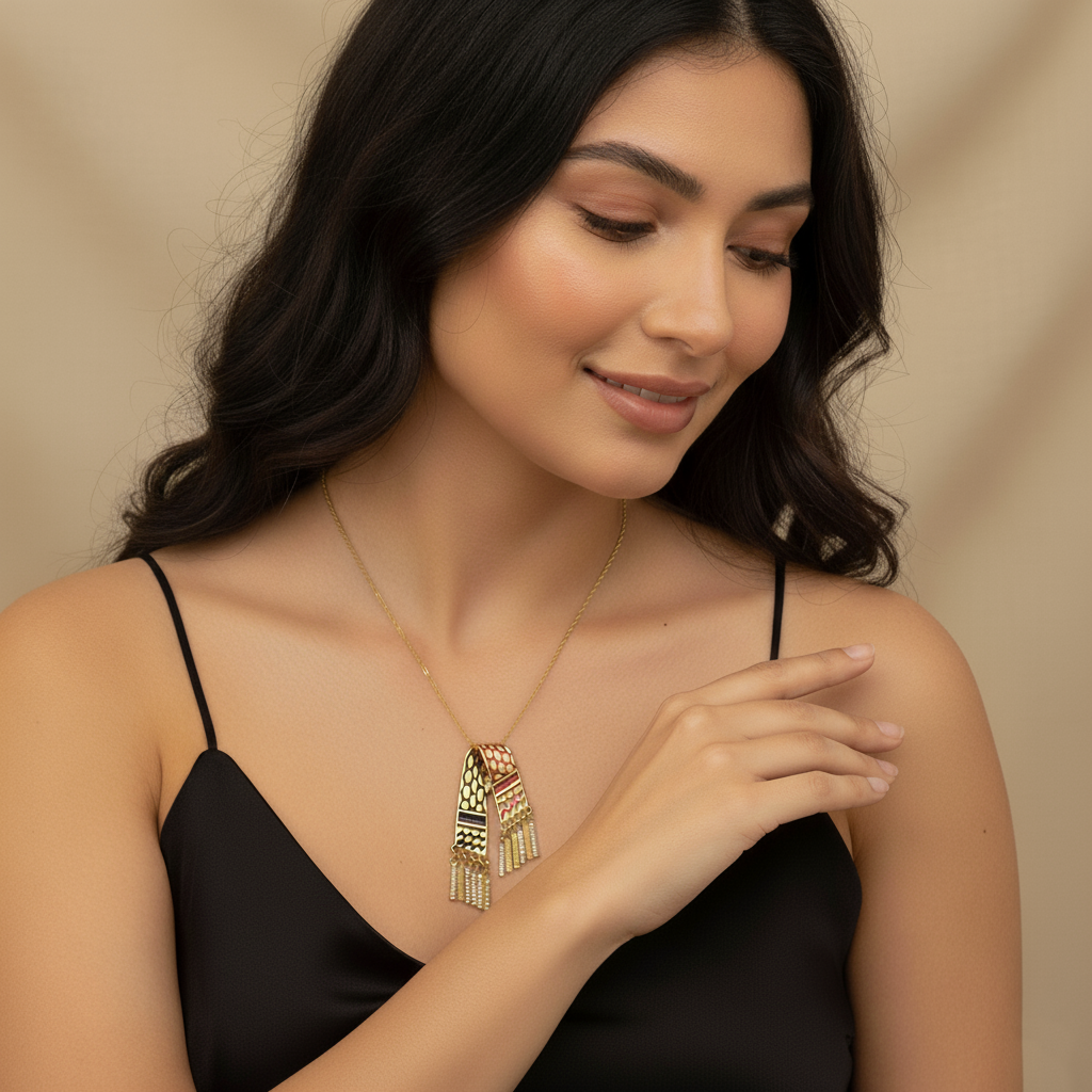 Geometric Pendant | Necklace