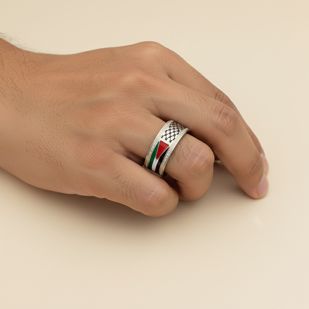 Palestinian Flag | Ring