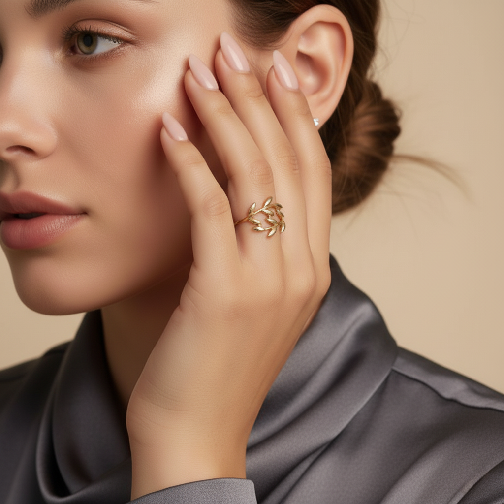 Leaf Branch Adjustable | Rings