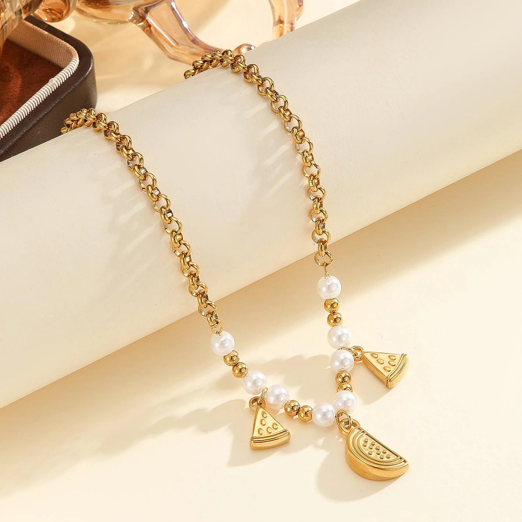 Gold-Plated Fruit Charm | Necklaces