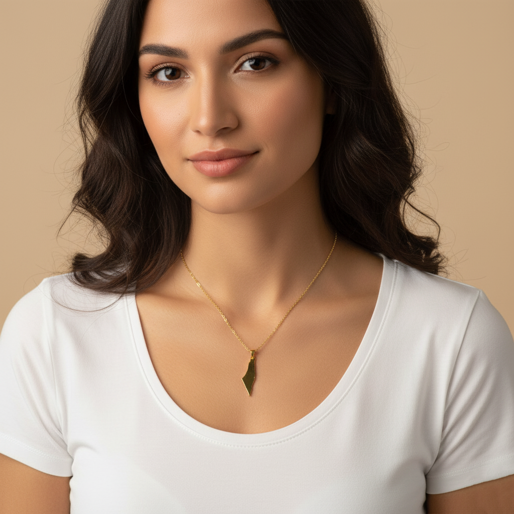 Gold Pen Nib Pendant | Necklace