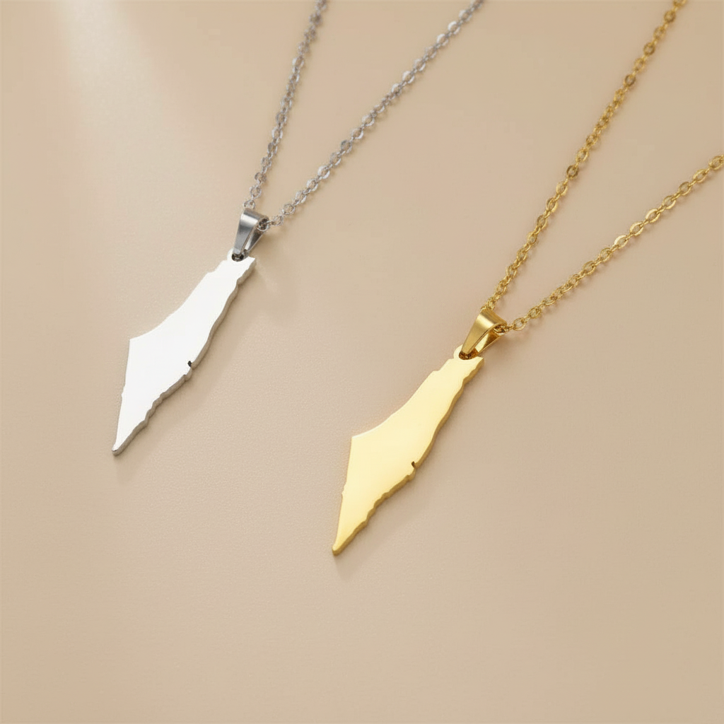 Gold Pen Nib Pendant | Necklace