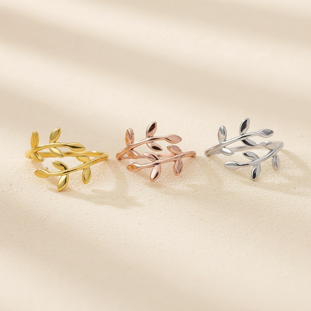 Leaf Branch Adjustable | Rings