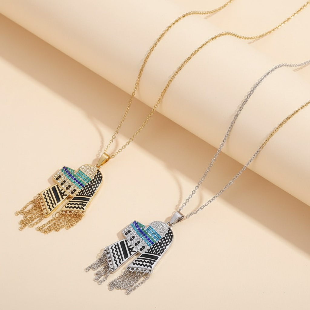 Bohemian Tassel Pendant | Necklace