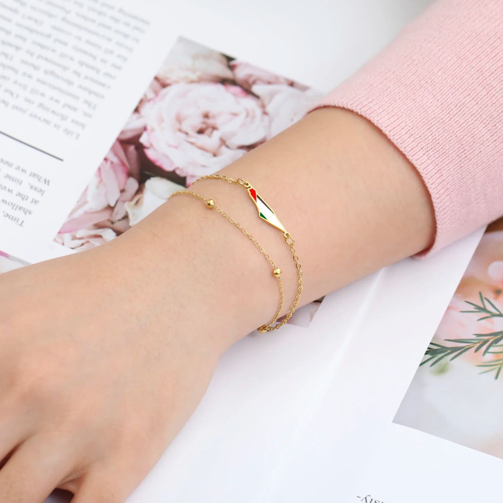 Elegant Palestine Flag | Bracelets