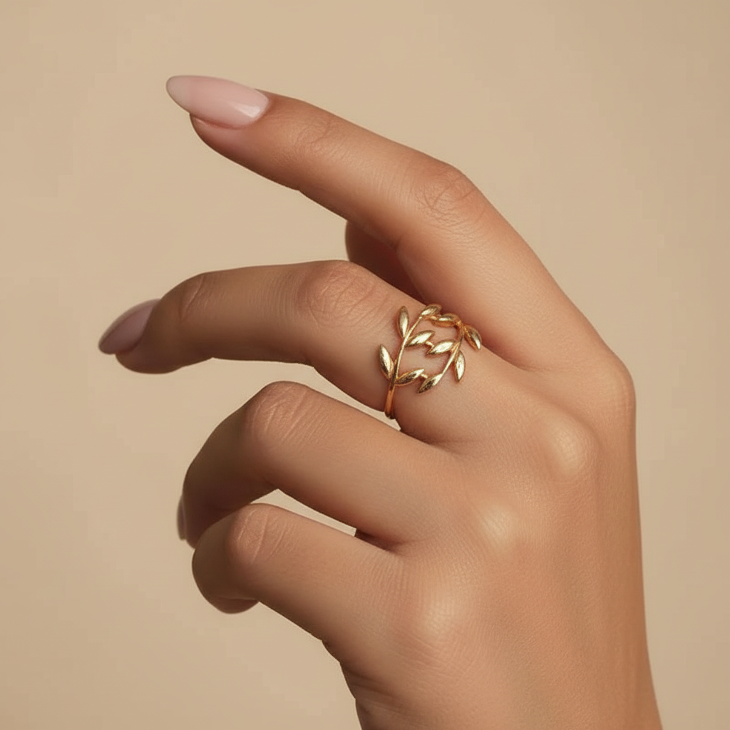 Leaf Branch Adjustable | Rings